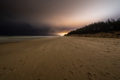 Plaża nocą