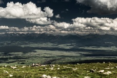 Widok na Tatry z Babiej Góry