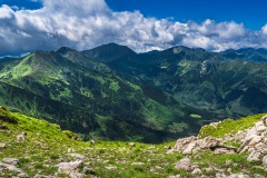 Widok z Ciemniaka na Bystrą